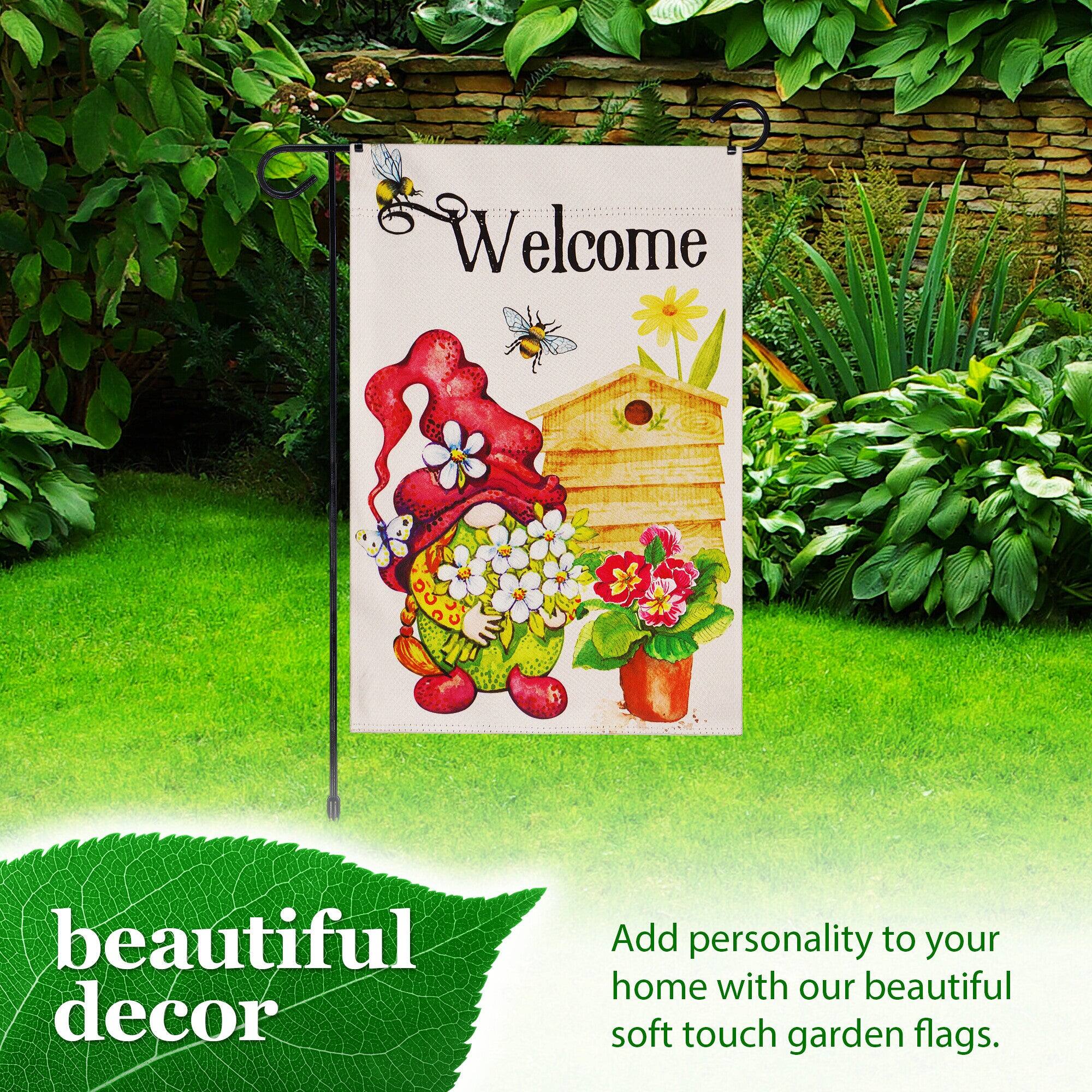 Welcome beautiful decor

Add personality to your home with our beautiful soft touch garden flags.