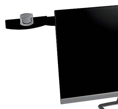 Front. 3M - 3M Document Holder Mount with Clip, Black (DH240MB) - Black.