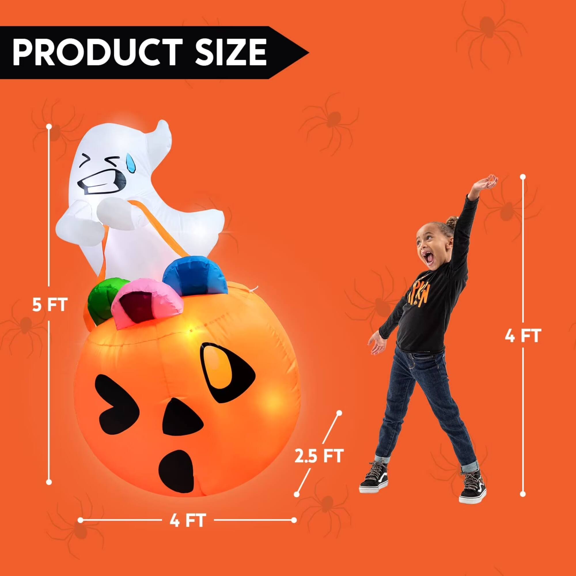 PRODUCT SIZE

5 FT

4 FT

2.5 FT

4 FT