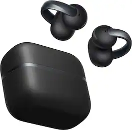 Anker - Soundcore AeroClip 2 Wireless Open-Ear Clip-On Bluetooth Earbuds - with Guinness Records-Certified Call Quality - Black