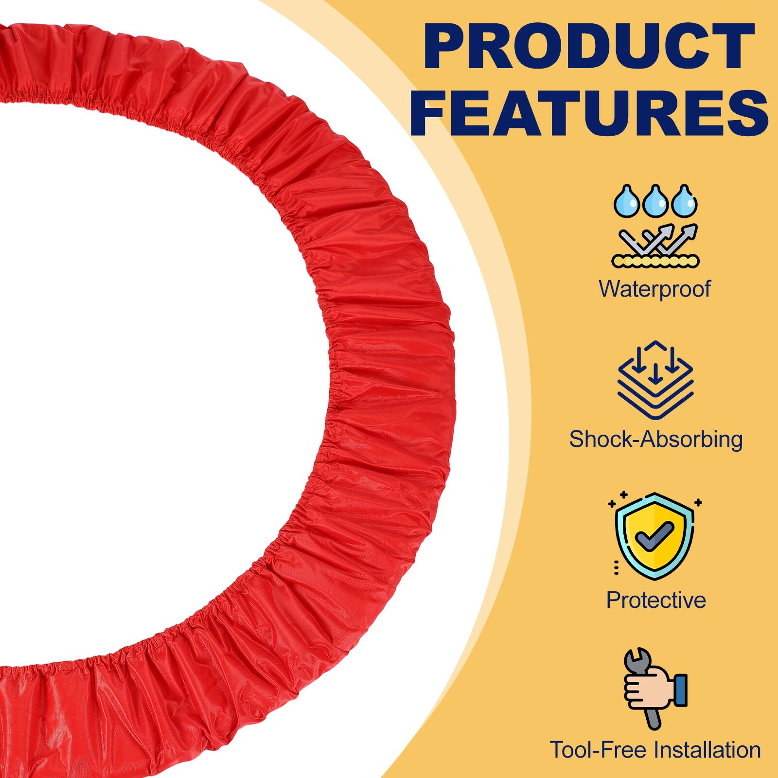 PRODUCT FEATURES

- Waterproof
- Shock-Absorbing
- Protective
- Tool-Free Installation