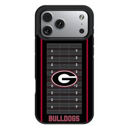 Keyscaper - NCAA - Georgia Bulldogs Personalized Bump Case with 8.2ft Drop Protection - 15 - Multicolor
