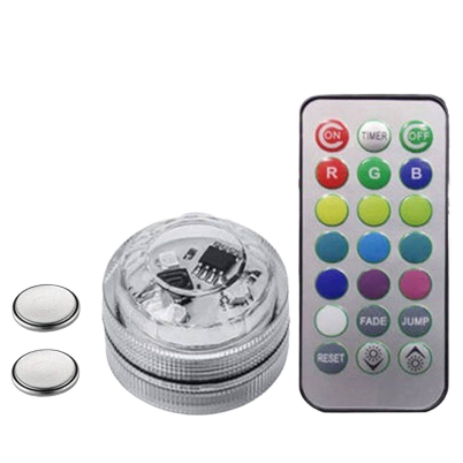 ON TIMER OFF  
R G B  
FADE JUMP RESET