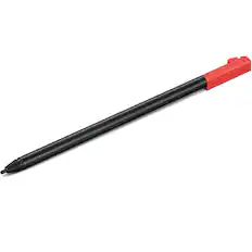 Front. Lenovo - Lenovo Rechargeable USI Pen for 300e/500e Chromebook Gen 3, Black - Black.