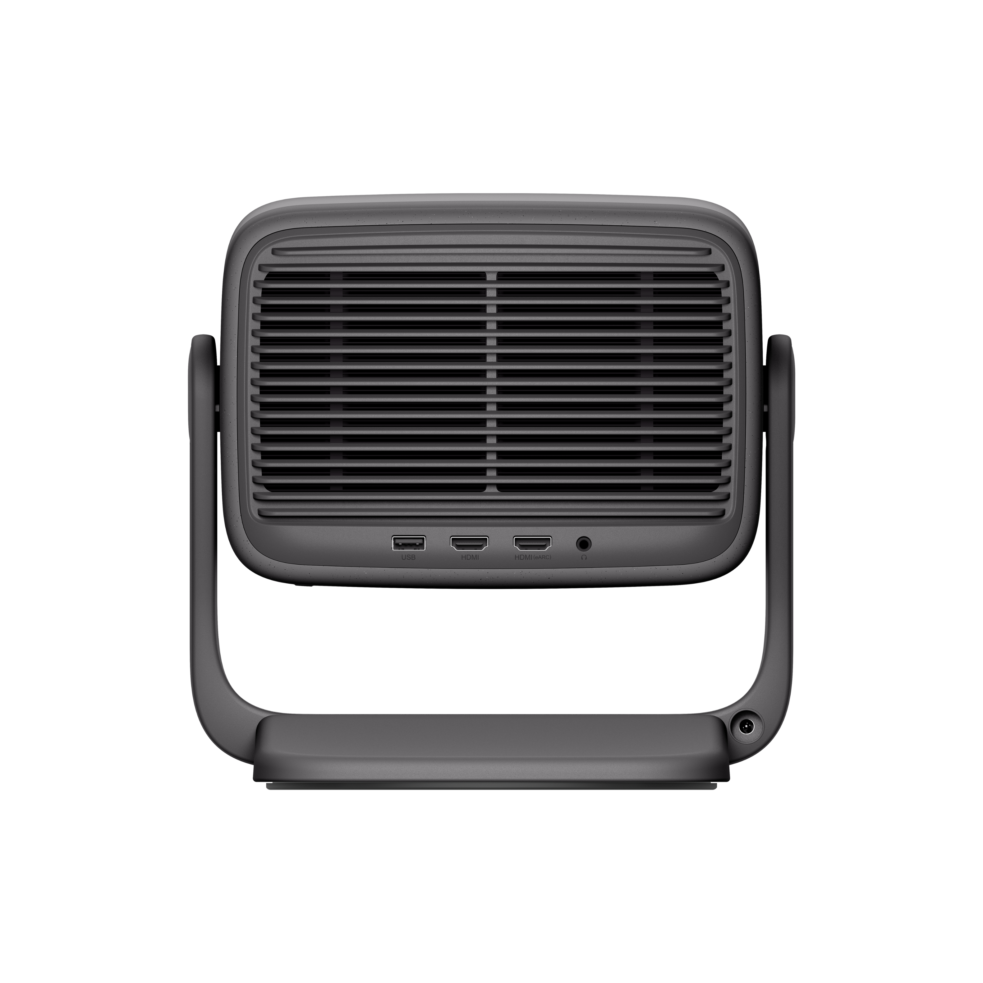 Alt View 1. JmGO - N1S Infinity 4K UHD Triple Laser Projector 2450 ISO Lumens Google TV Blu-ray 3D Movie 20W Dolby Audio for Home Theater - Dark Grey.