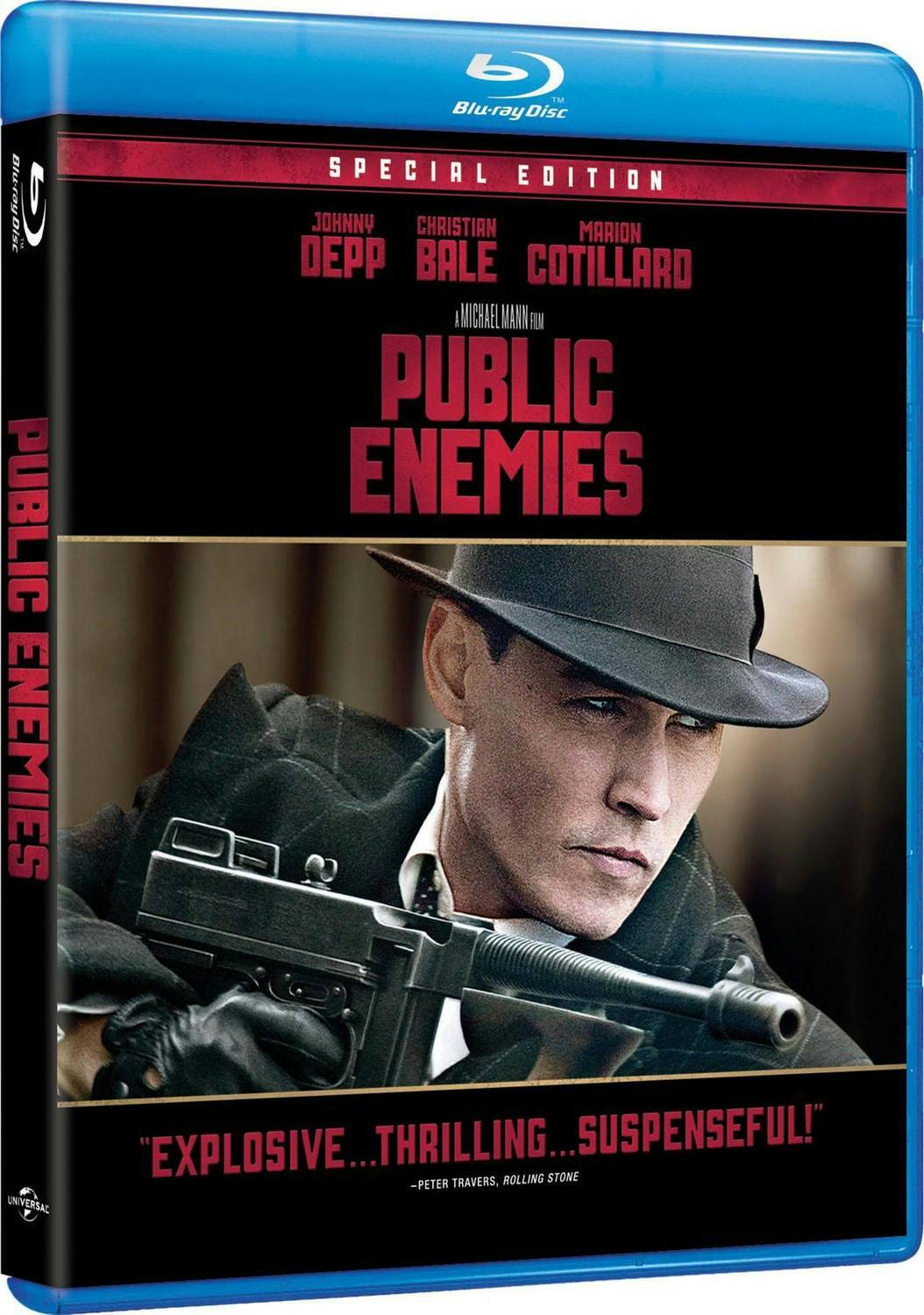 Angle. Public Enemies (Blu-ray New Box Art) [Blu-ray].