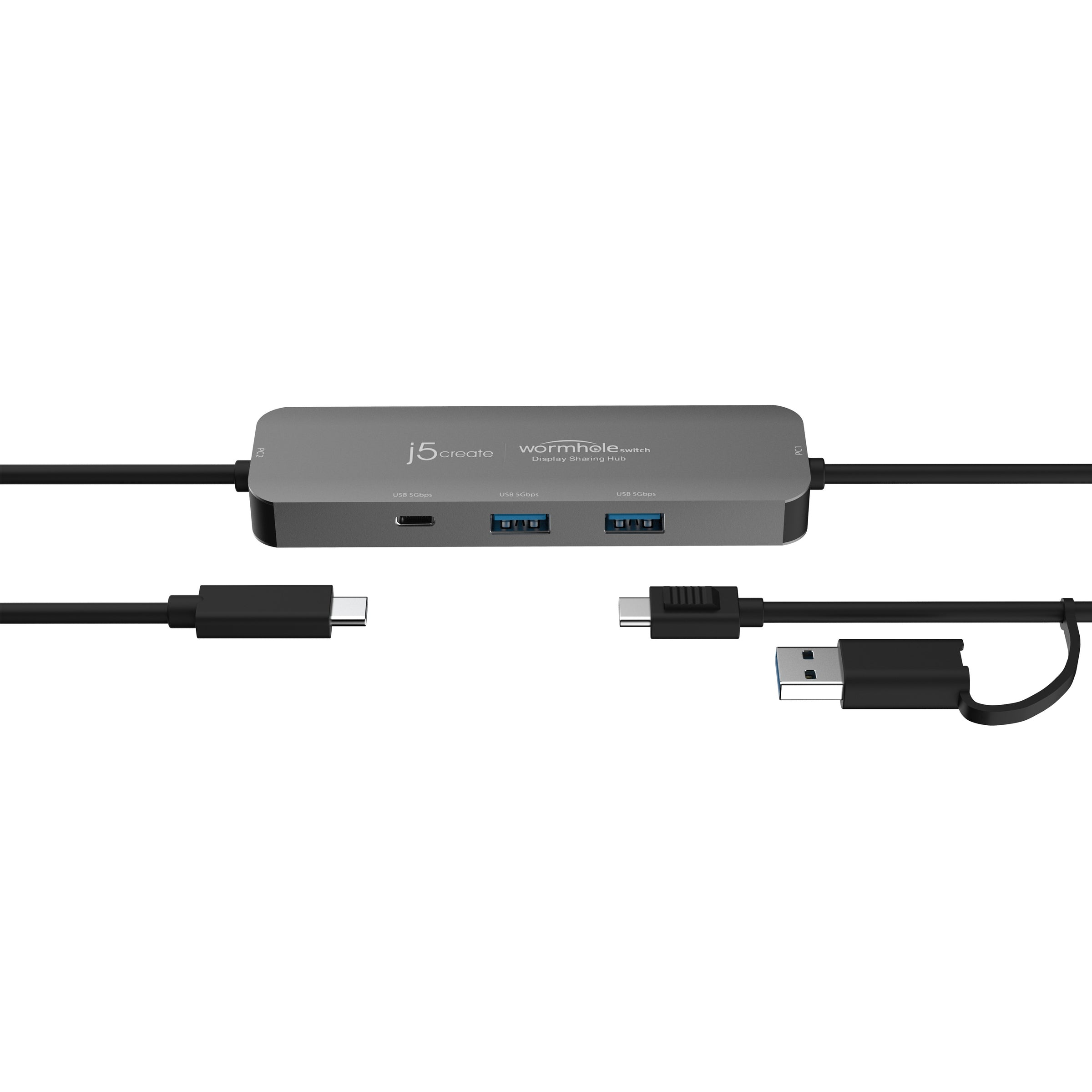 j5create wormhole switch  
USB Switching Hub  
USB Switch  
USB Switch