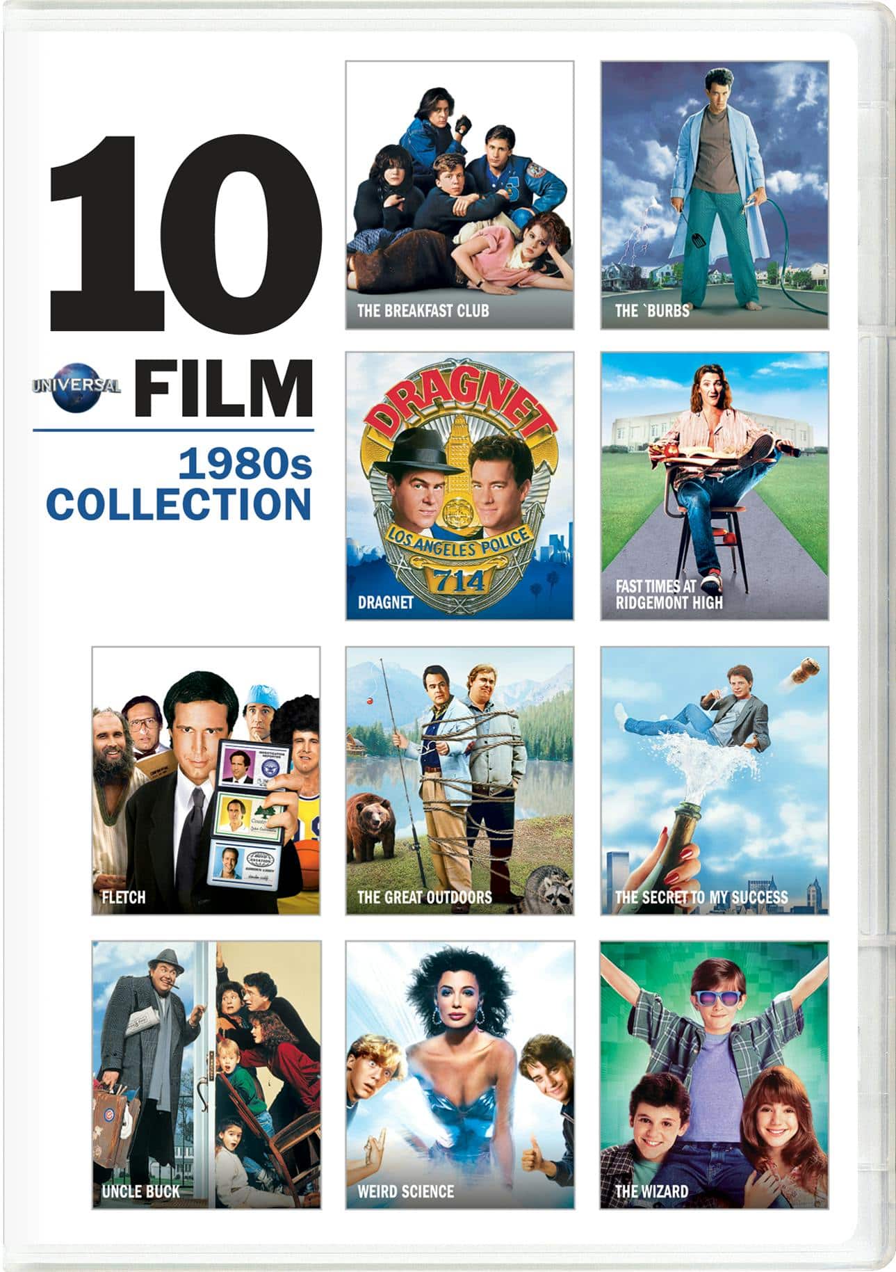 Universal 10 Film 1980s Collection (DVD Set) [DVD] [Standard