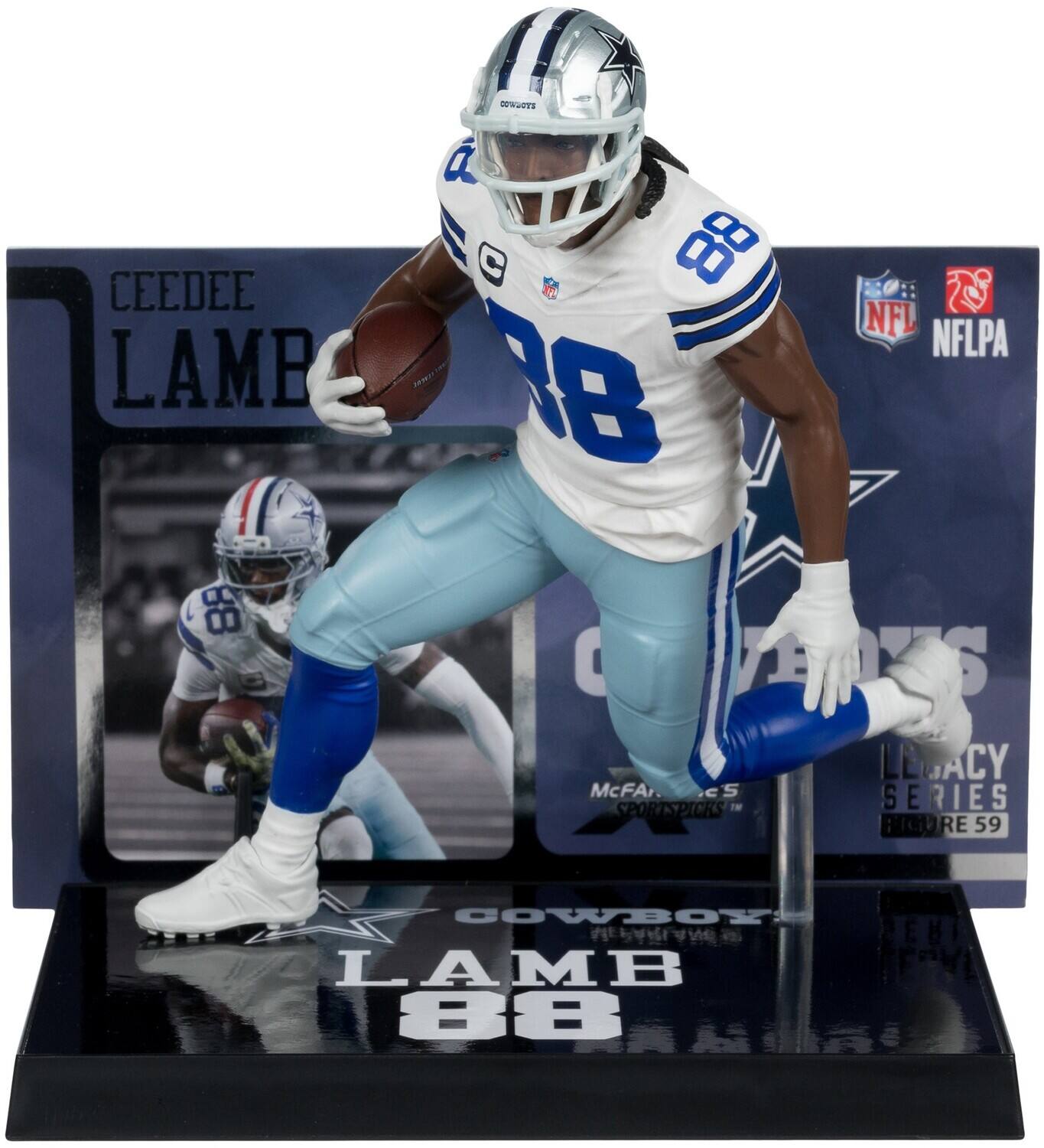 DORUCTE AG C 88 CEEDEE NFL NFLPA LAMB AMT 78 88 KS LEGACY LE CY MCFA eS SERIES SPORTSPICKS TM TIGURE 59 COWBOY LAMB FRVL 88