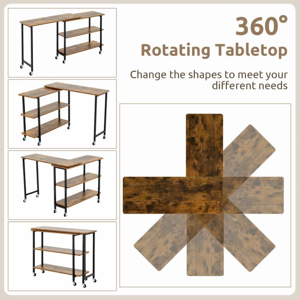 360° Rotating Tabletop

Change the shapes to meet your different needs