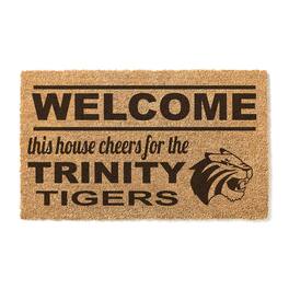 Jardine - Trinity Tigers 18" x 30" Welcome Doormat - Brown