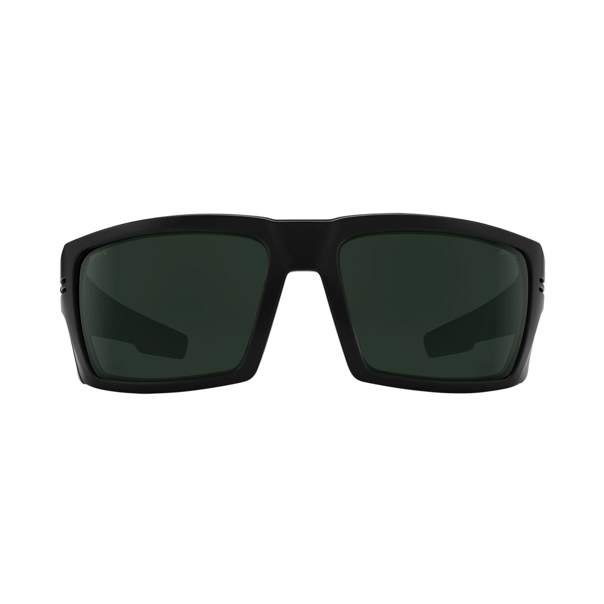Angle. Spy Optic - Spy Optic Rebar ANSI Sunglasses (Matte Black/Happy Gray Green Polar ANSI) - Matte Black.