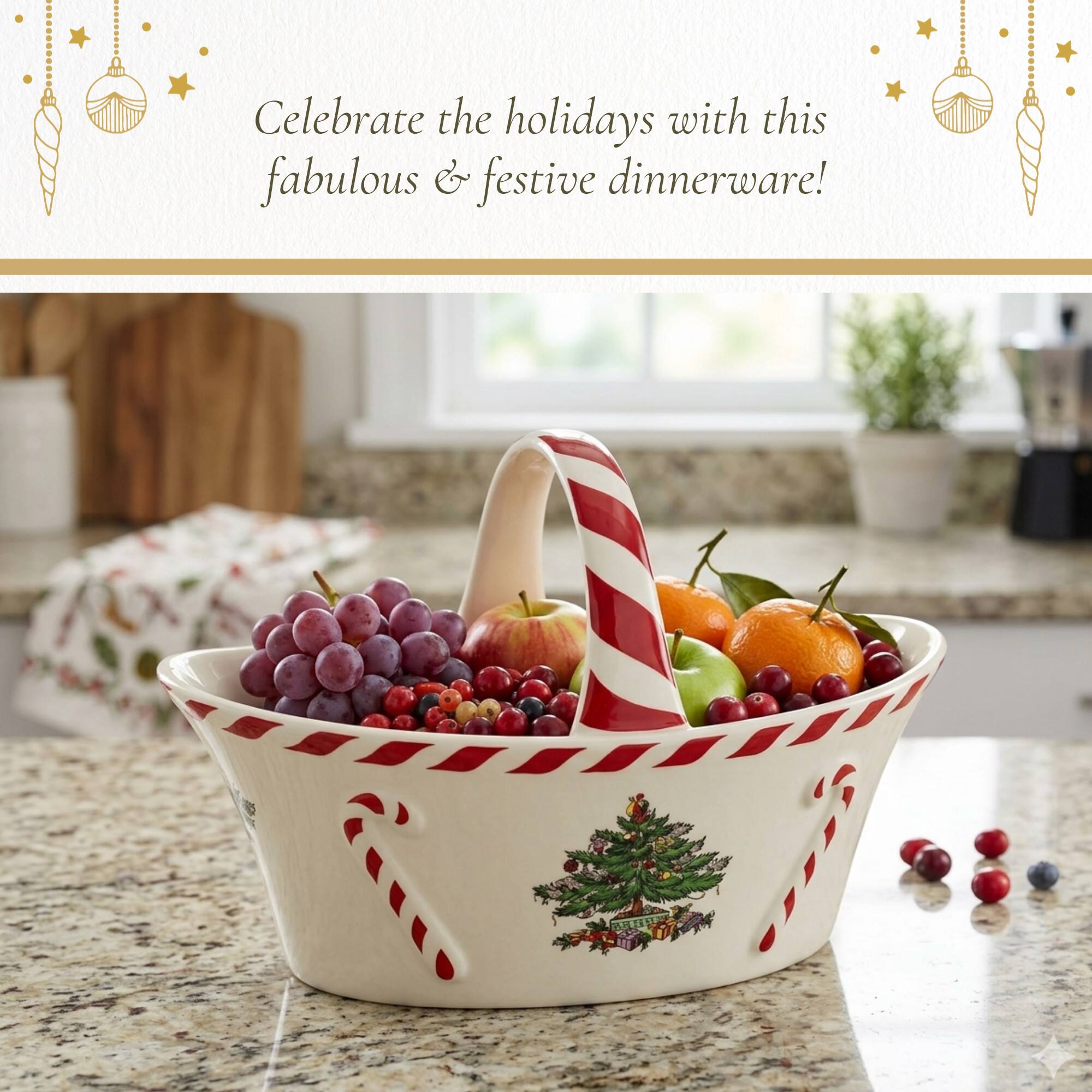 Celebrate the holidays with this fabulous & festive dinnerware!