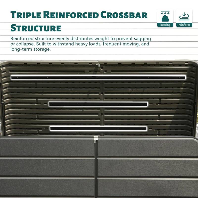 TRIPLE REINFORCED CROSSBAR STRUCTURE

Reinforced structure evenly distributes weight to prevent sagging or collapse. Built to withstand heavy loads, frequent moving, and long-term storage.