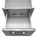 Angle Zoom. Coyote Outdoor Living - 26" Pull Out Ice Chest - Stainless Steel.