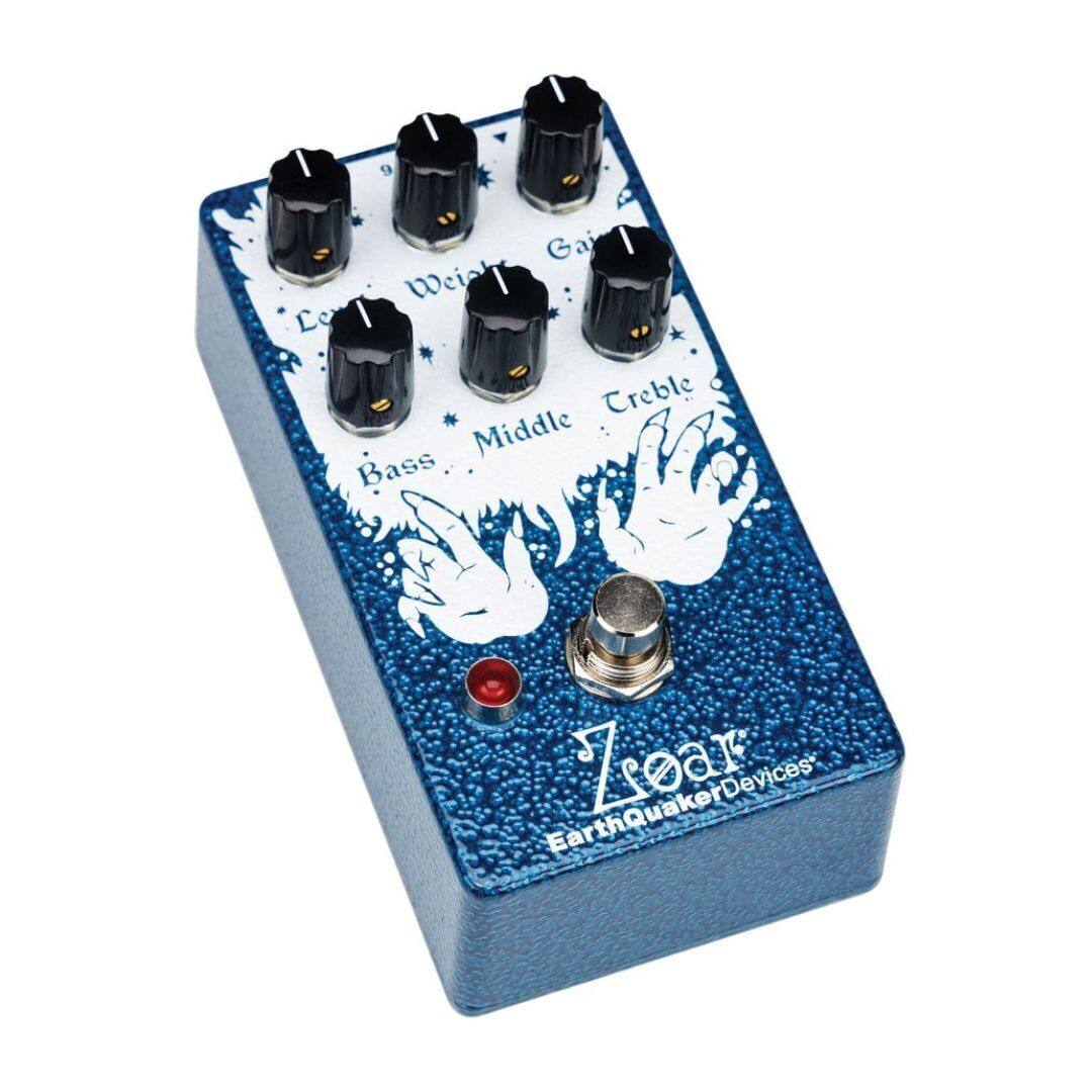 Gain, Weigh, Treble, Middle, Bass, EarthQuakerDevices: Zroar