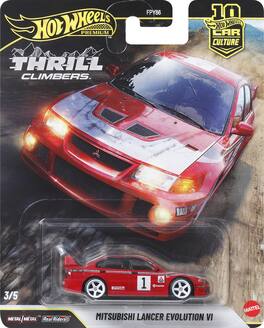 Mattel - Hot Wheels Premium: Thrill Climbers Mitsubishi Lancer Evolution VI - COLLECTIBLES - Multicolor