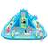 Front. Costway - Inflatable Water Slide Blowup Water Park with Dual Slides Without Blower - Multicolor.
