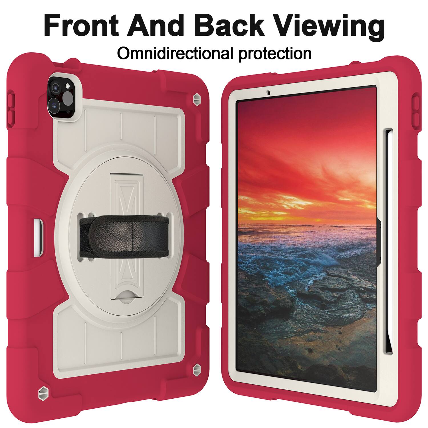 Front And Back Viewing  
Omnidirectional protection