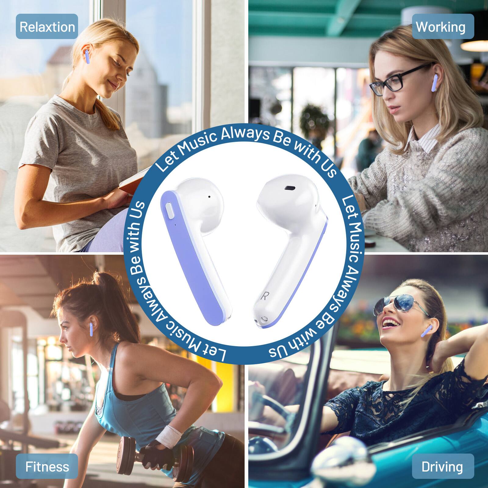 Relaxtion, Working, Fitness, Driving, Let Music Always Be with Us, Let Music Always Be with Us, Let Music Always Be with Us, Let Music Always Be with Us