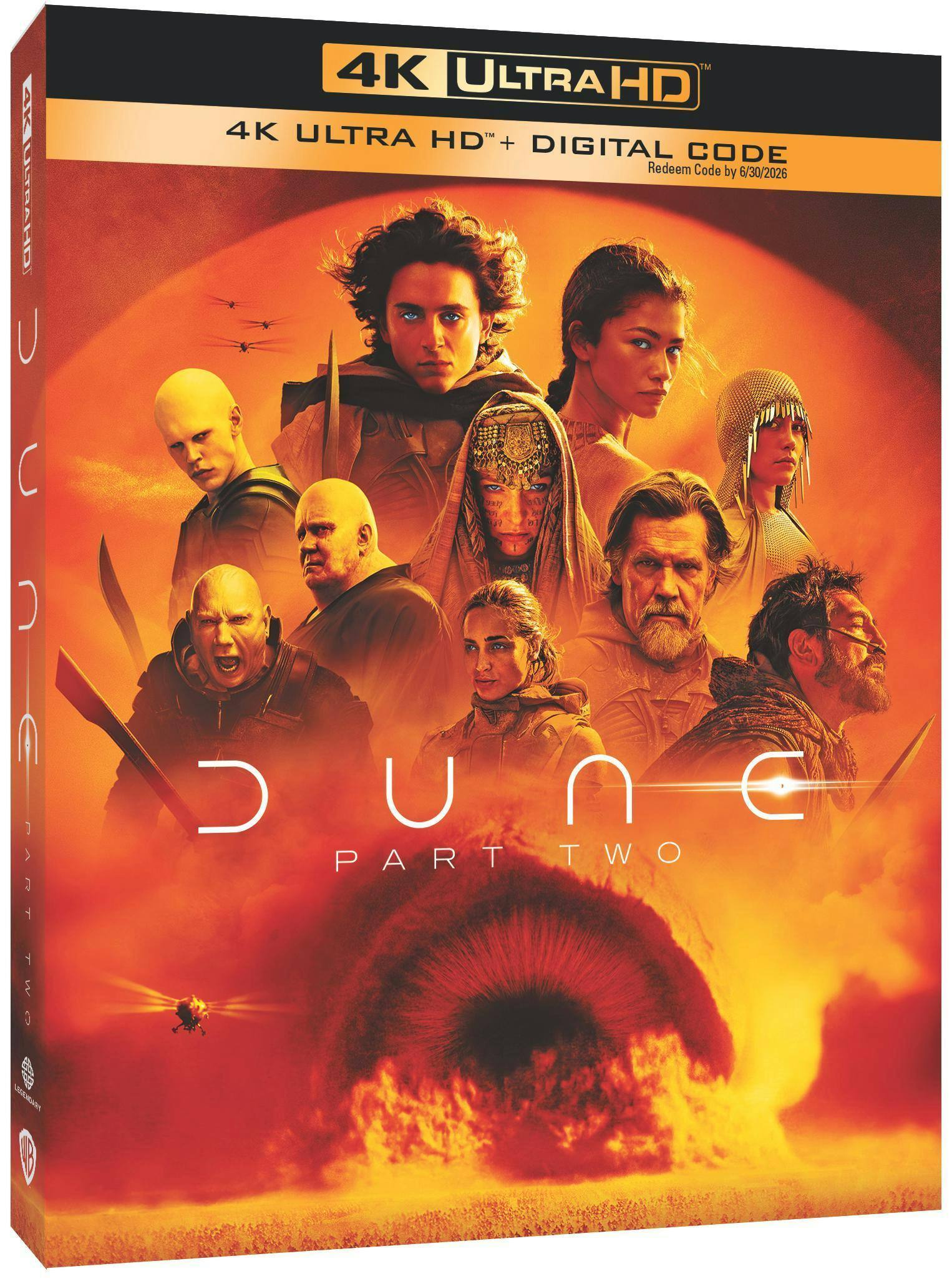 Angle. Dune: Part Two (4K Ultra HD + Digital) [UHD].