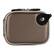 Angle. Kitcheniva - Small Compact Digital Camera Case Pouch Bag For KODAK PIXPRO FZ55 FZ45 - Metallic.
