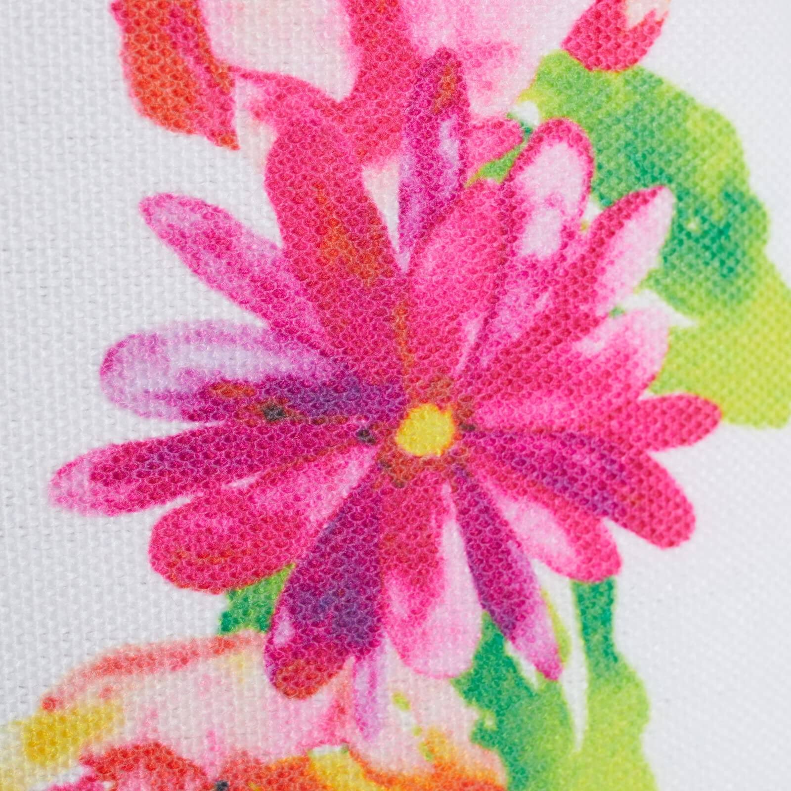 Alt View 4. Paradigms Interiors - Set Of 2 Reusable Monogram Letter Personalized Tote Bags For Women Floral 29 Inches - Letter S.