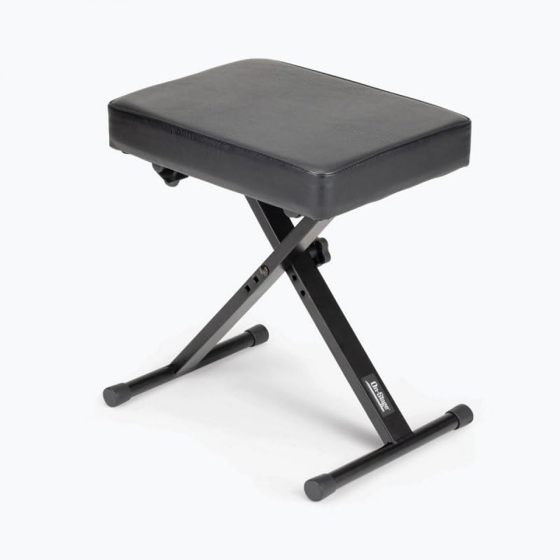 Alt View 9. On Stage Stands - On Stage KT7800 Padded Keyboard Bench - Black.