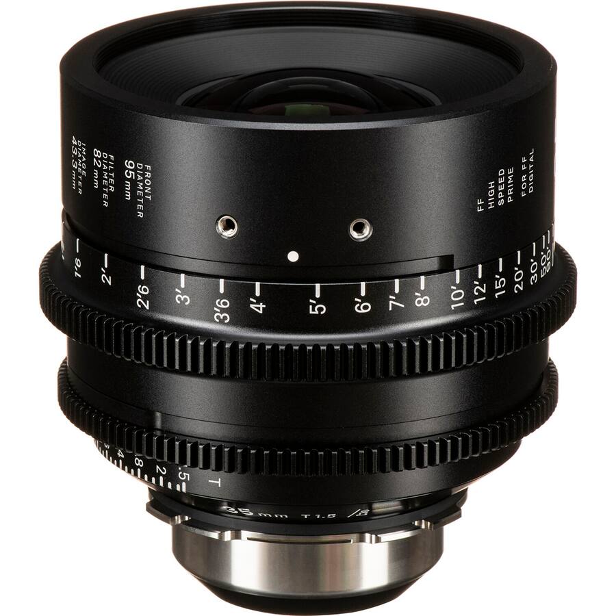 Speed Foot Drawing Sigma 35mm T1.5 FF High Speed Art Prime Lens with /i Technology for PL ...
