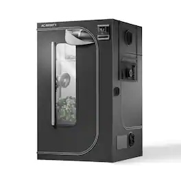 AC Infinity - CLOUDLAB 844, Advance Grow Tent 4x4, Thickest Poles and Canvas 48" x 48" x 80"