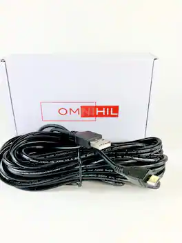 OMNIHIL - 30FT High Speed Micro-USB 2.0 Cable Compatible with Holy Stone GPS FPV RC Drone HS100