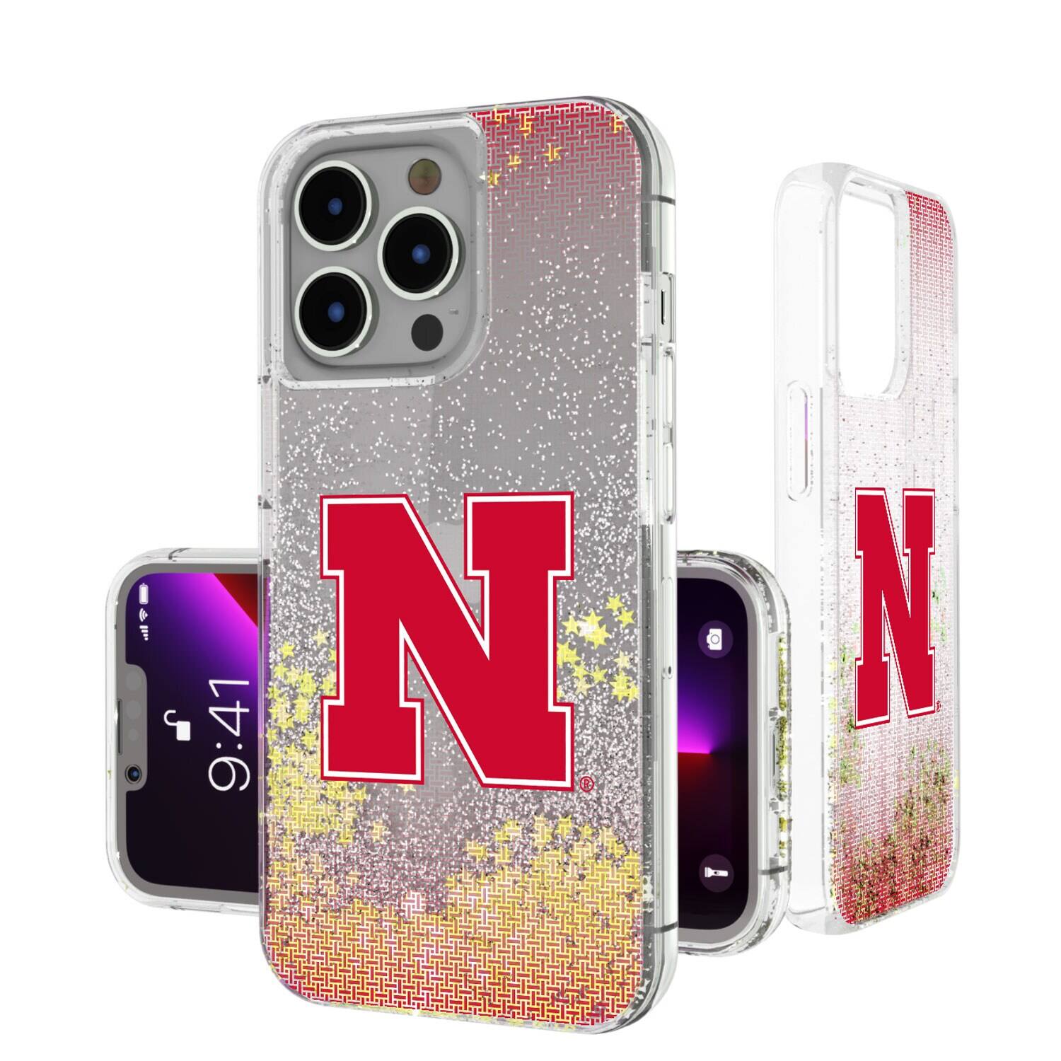Keyscaper - NCAA - Nebraska Huskers Linen Logo iPhone Glitter Case - 15 Pro Max - Multicolor price history on PriceWatchPro