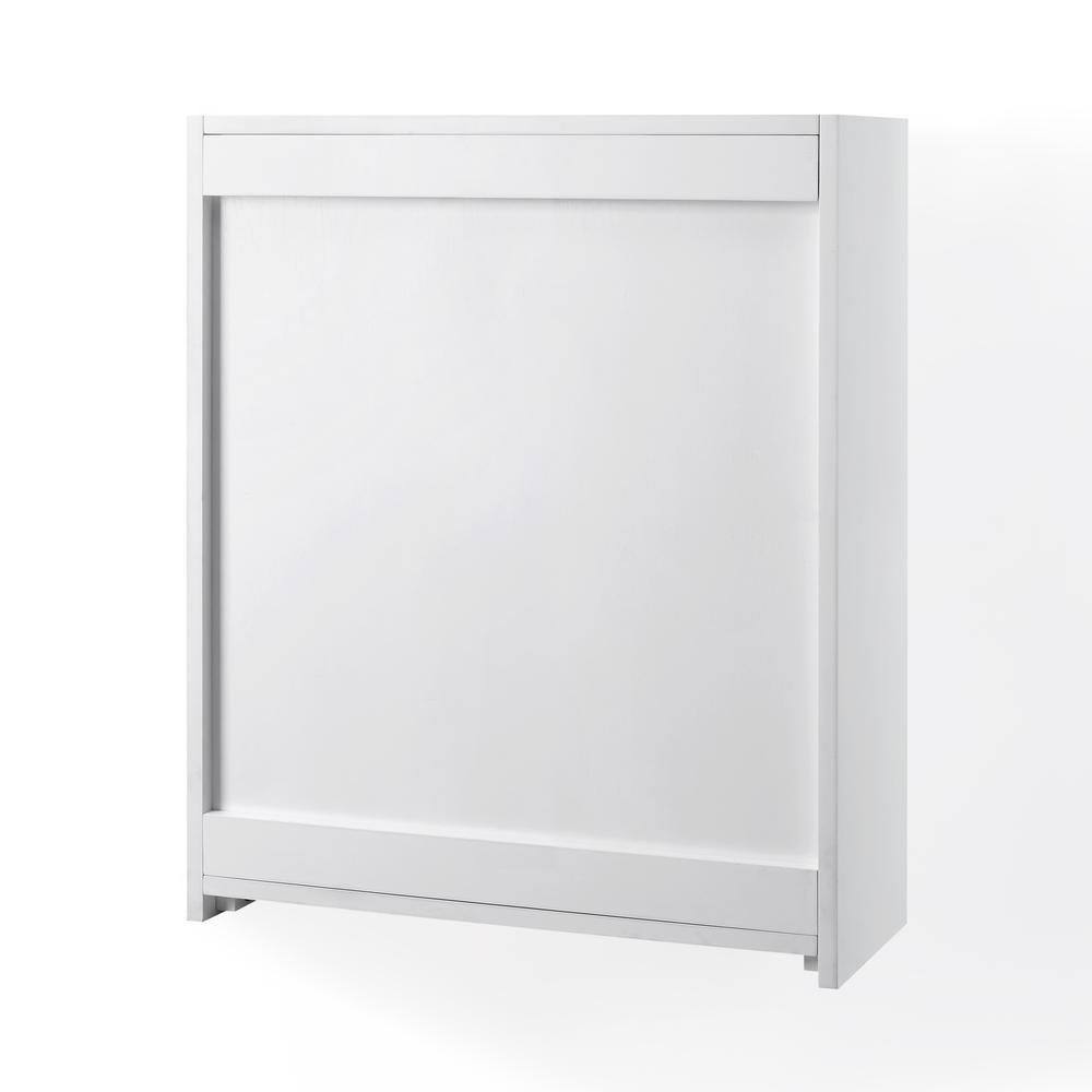 Alt View 2. Crosley Furniture - Savannah Wall Storage Cabinet - White.