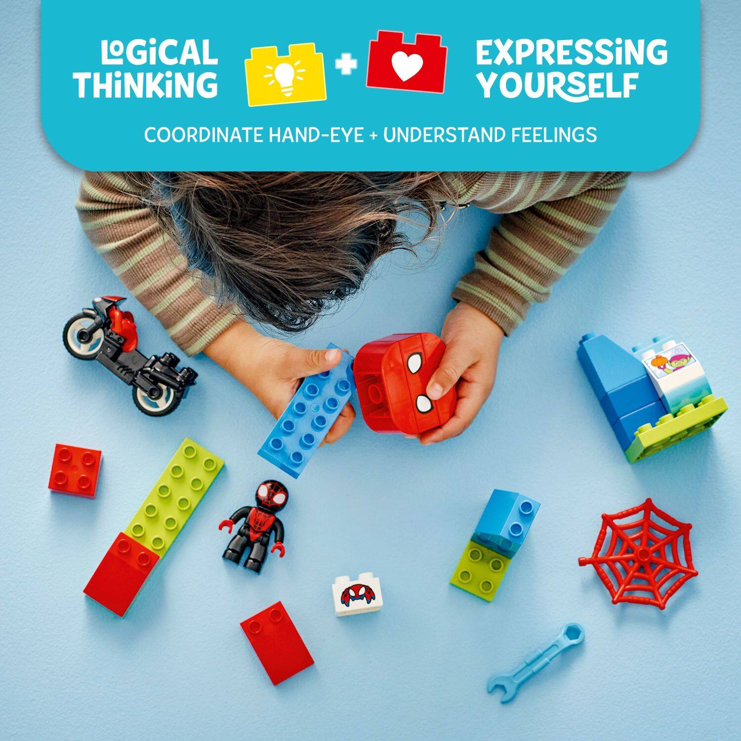 Logical Thinking + Expressing Yourself: Coordinate Hand-Eye + Understand Feelings