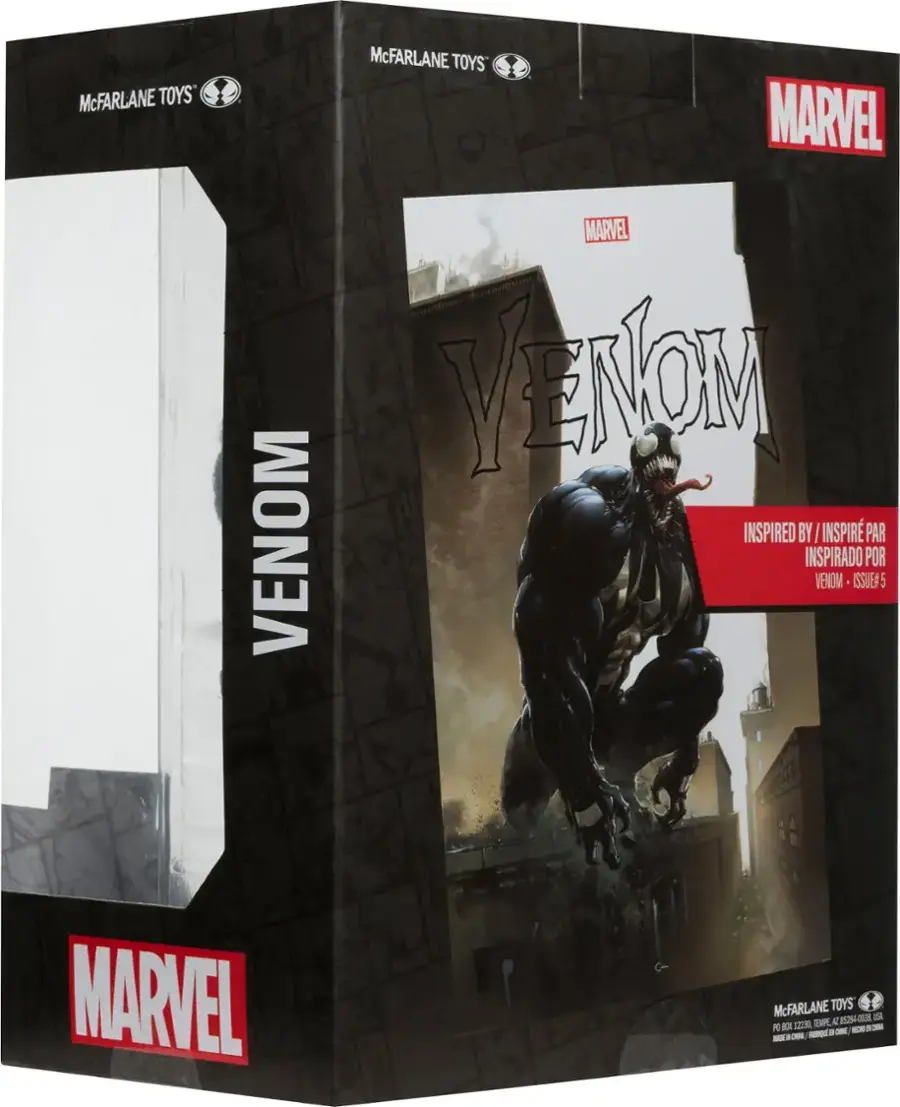 McFarlane Toys Marvel Venom Inspired by the Amazing Spider-Man 50th Anniversary Edition.