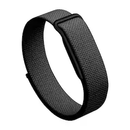 Dteck - Nylon Band for Google Fitbit Air, Soft Breathable Woven Sport Strap Replacement Wristband - Black