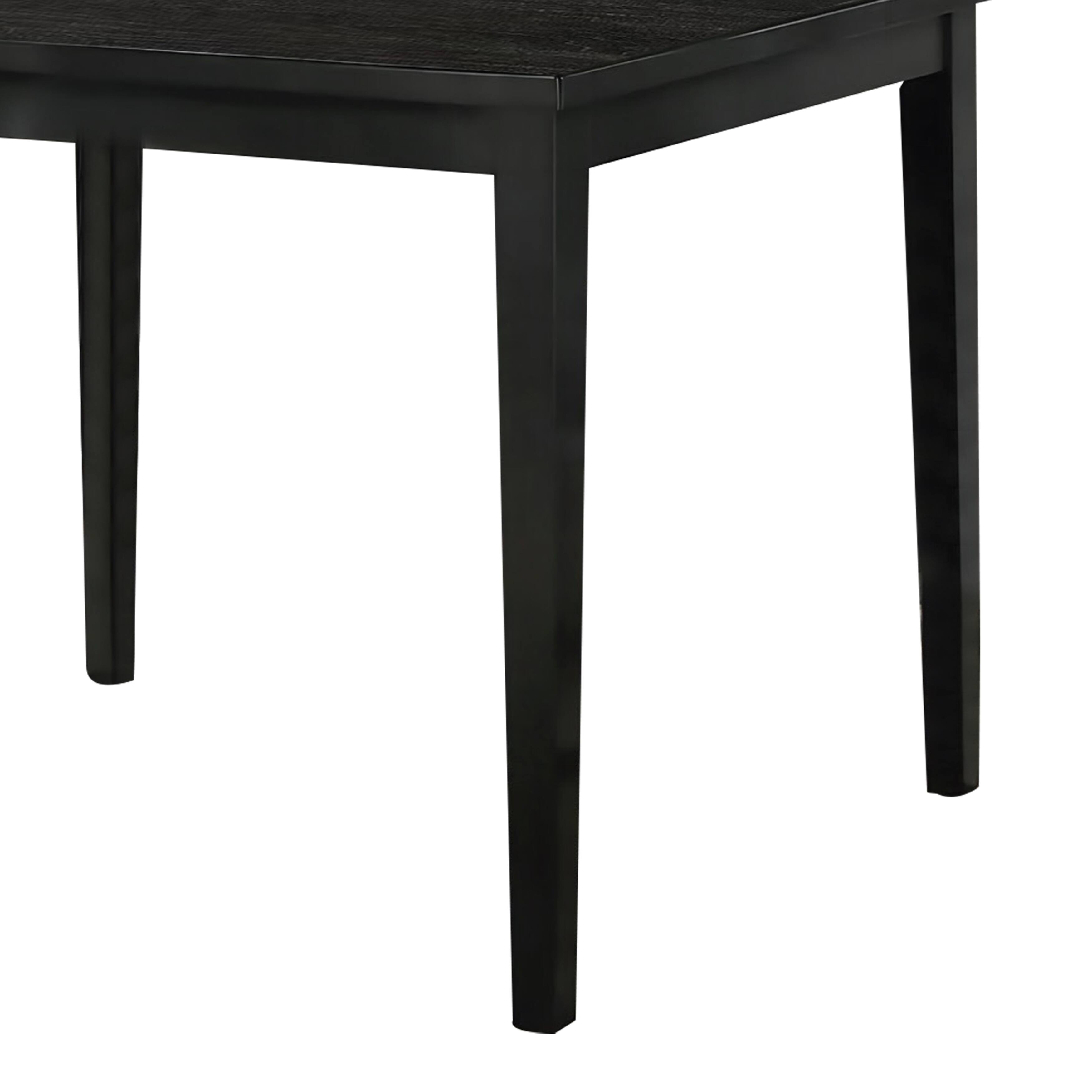 Alt View 3. Manhattan Lane - Heni Counter Height Table, 48 Inch Rectangular Top - Dark Walnut Brown.