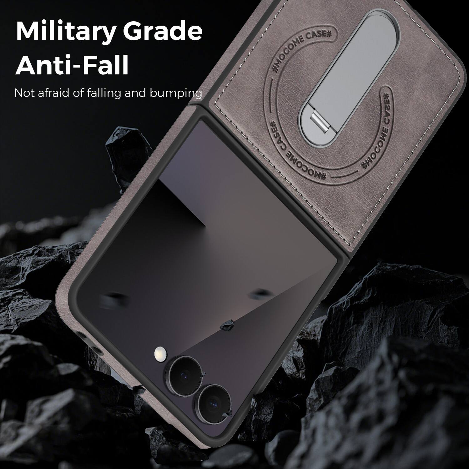 Military Grade Anti-Fall  
Not afraid of falling and bumping  
CASE# #MOCOME CASE# #MOCOME CASE# #WOCOWE