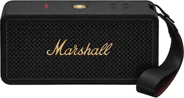 Marshall - Middleton II Portable Bluetooth Speaker with Rugged Waterproof / Dust-proof Wireless Design - Black/Brass