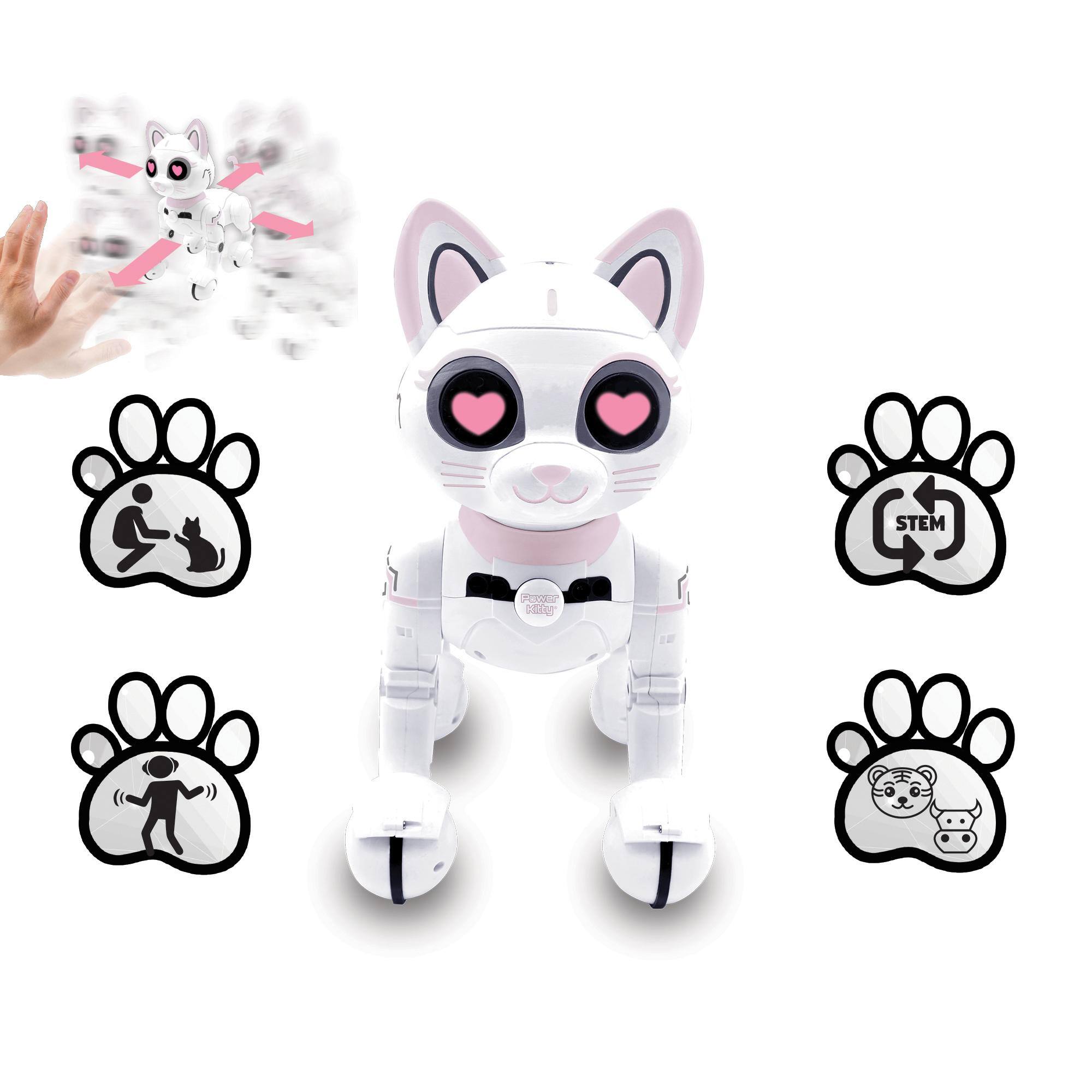 Alt View 3. Lexibook - Power Kitty Smart Robotic Cat with Programming & Gesture Control.