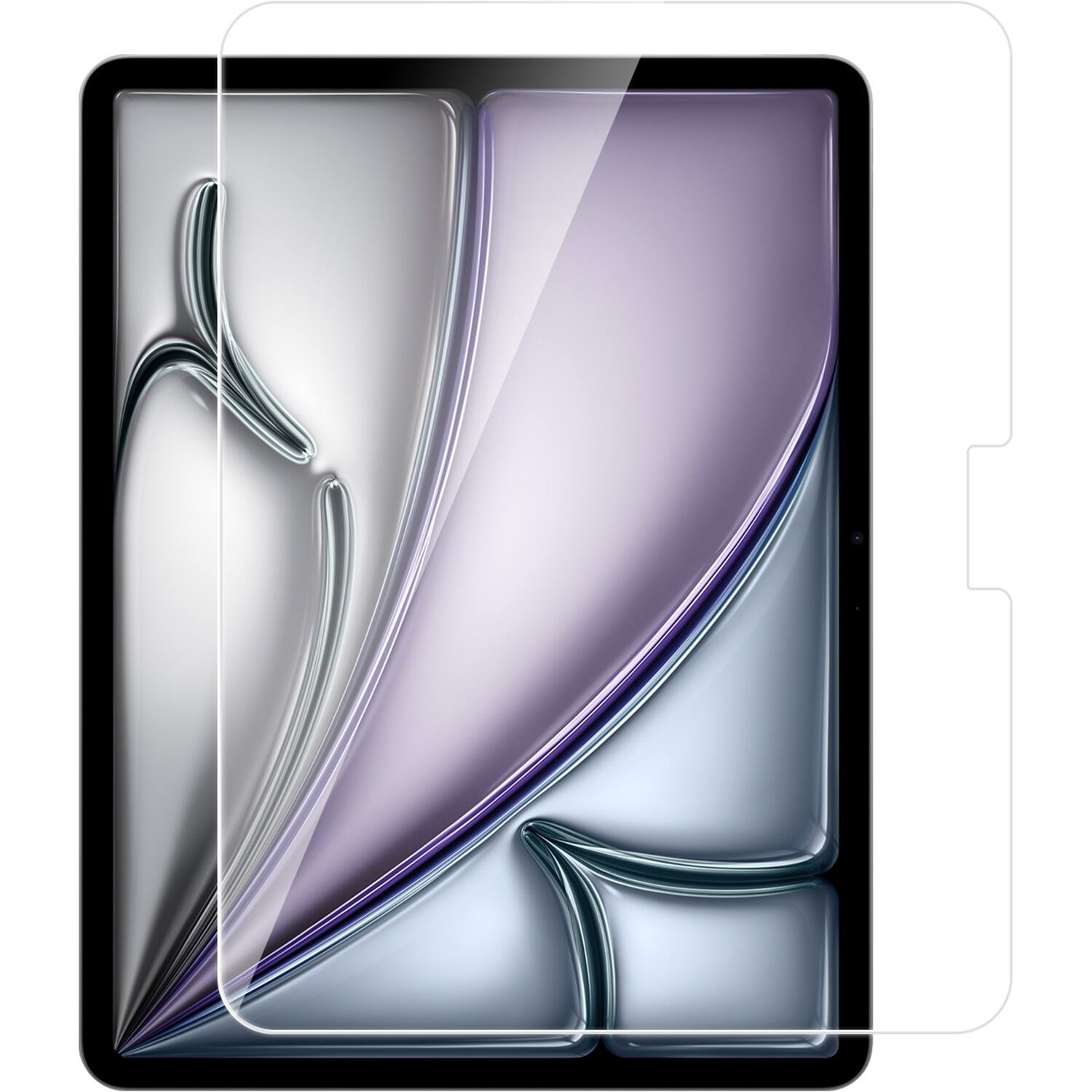 Alt View 11. SaharaCase - Easy Apply Tempered Glass Screen Protector for Apple iPad Air 13-inch (M2 2024 and M3 2025) - Clear.