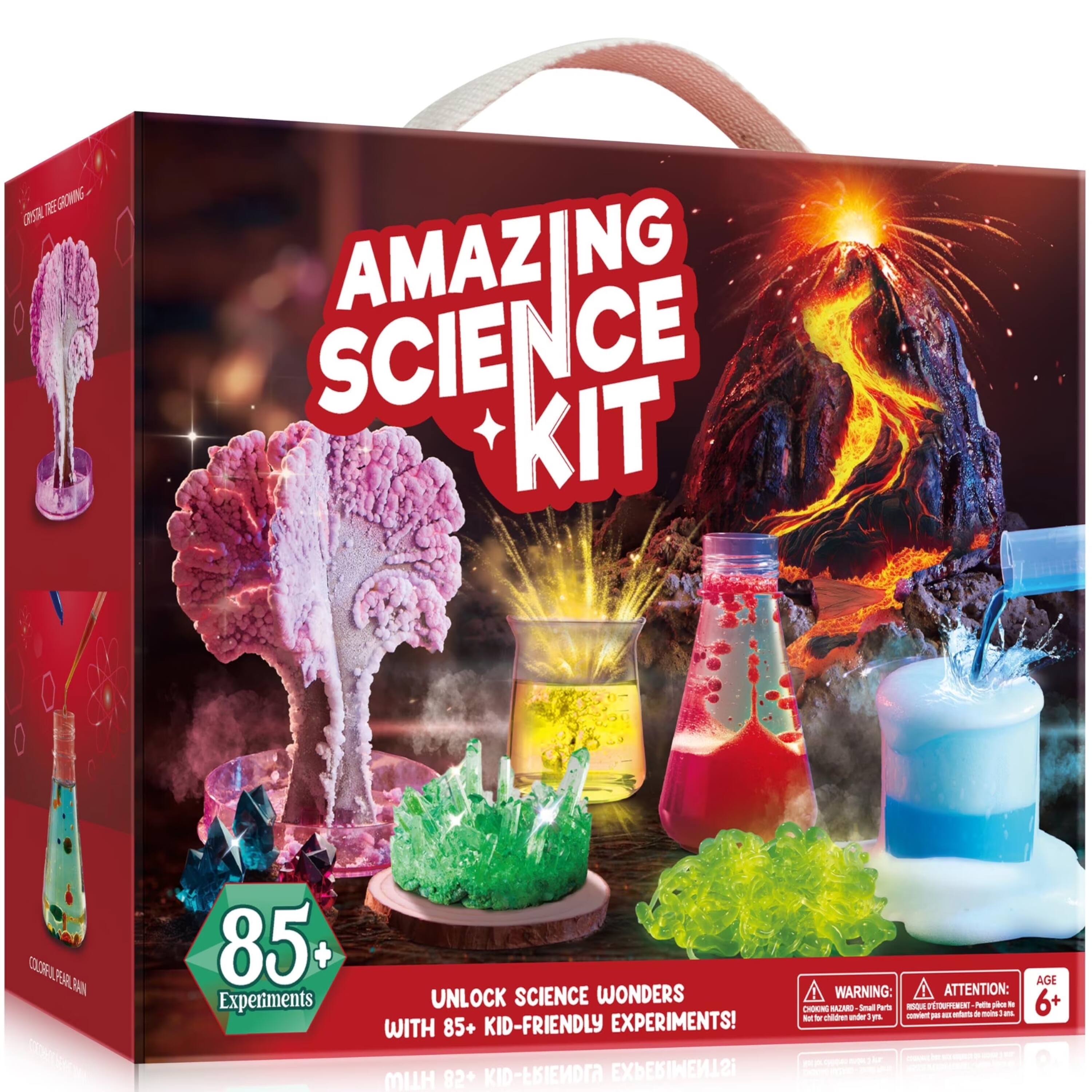 Joyfy - Science Kits for Kids 85+ STEM Educational Experiments Toys Gifts for Boys Girls Age 6-12 - multicolor