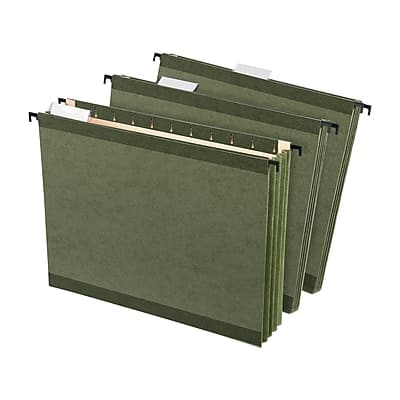 Pendaflex - SureHook Premium Reinforced Hanging File Folder, 5-Tab, Letter, 4/Pack (09217) - Green price history on PriceWatchPro