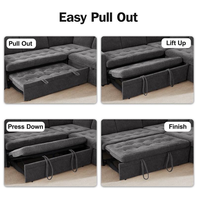 Easy Pull Out  
Pull Out  
Lift Up  
Press Down  
Finish
