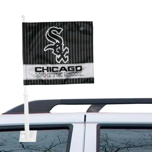 WinCraft - Chicago White Sox Double-Sided Car Flag - Multicolor
