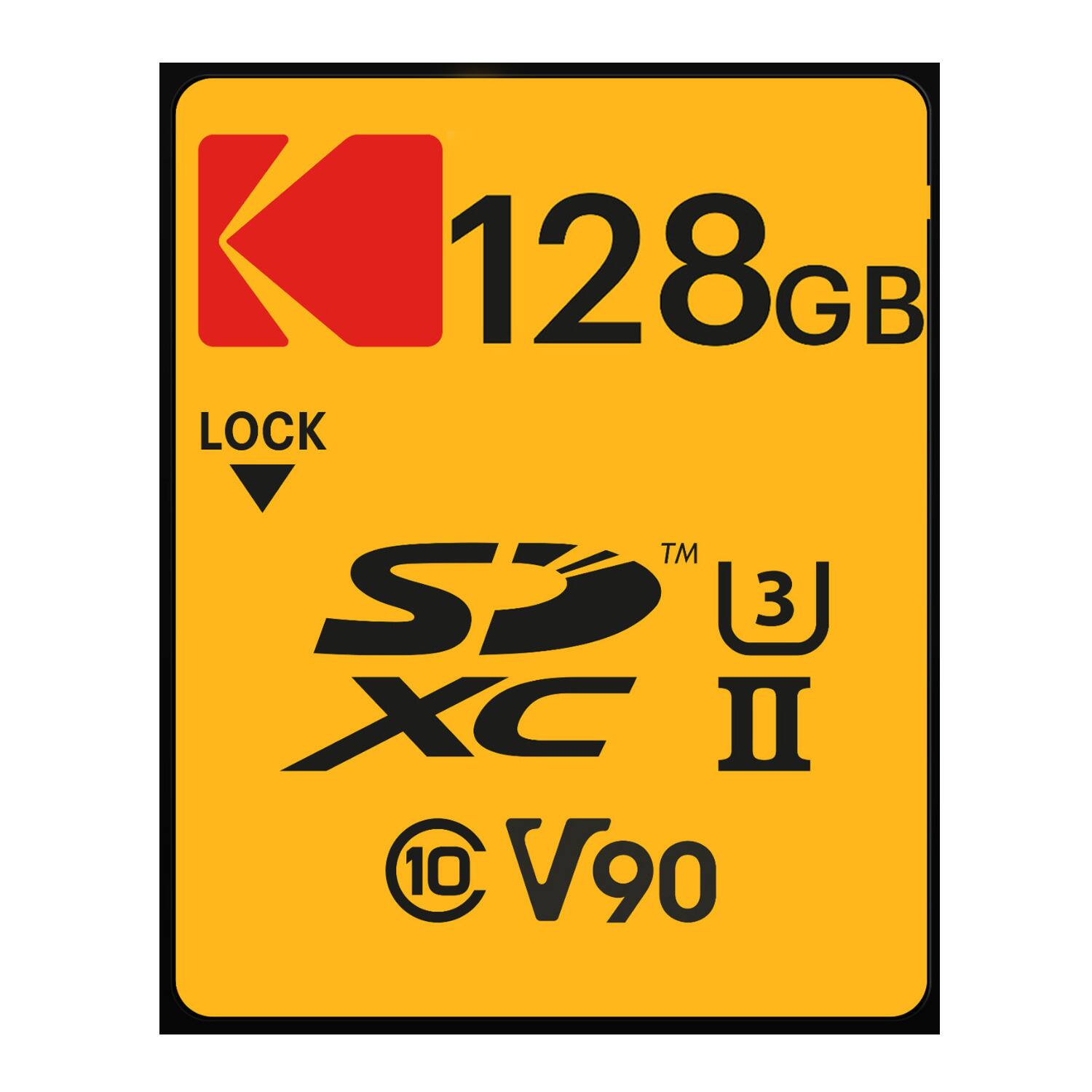 128GB  
LOCK  
SDXC™  
U3  
V90  
10