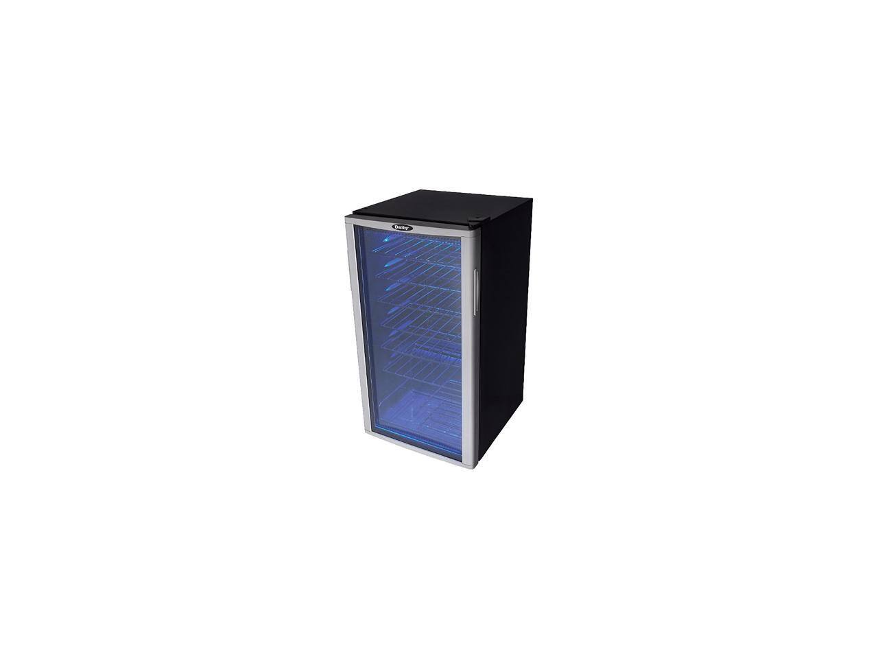 Alt View 2. Danby - Danby DWC350BLP 36 Bottle Compact LED Light Refrigerator Wine Cooler, Platinum - Platinum.