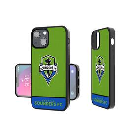 Keyscaper - MLS - Seattle Sounders FC iPhone Endzone Design Bump Case - 14 - Multicolor