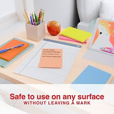 Safe to use on any surface  
WITHOUT LEAVING A MARK