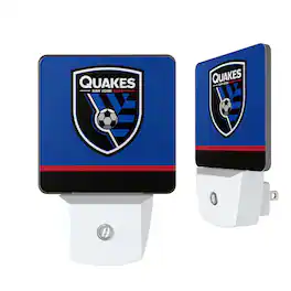Keyscaper - San Jose Earthquakes Team Stripe Nightlight 2-Pack - Multicolor